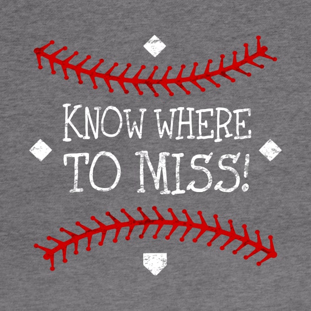 Primitive Baseball Know Where to Miss Fundamental Baseball Pitching by TeeCreations